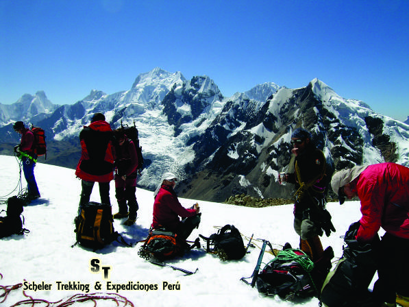 Cebollapampa 3900 m. sector Llanganuco