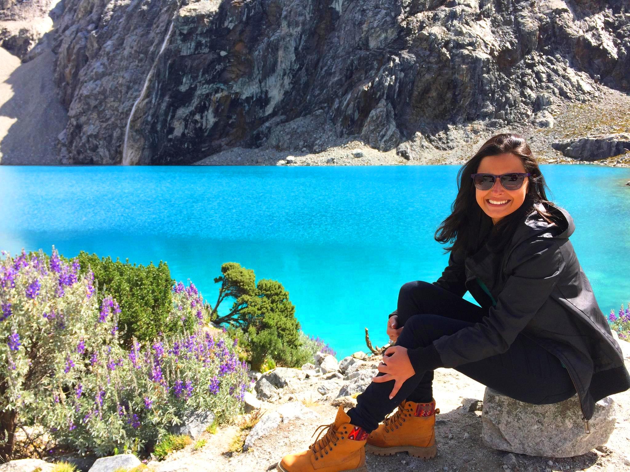 Laguna 69 a 4604 m.s.n.m.