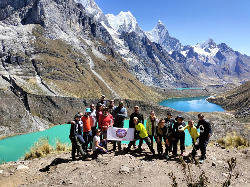 Ruta de las 3 lagunas Huayhuash Trek Perú